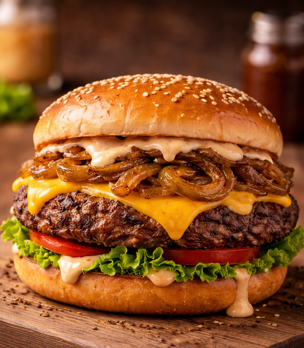 Pepper Steak - Black pepper steak with chipotle mayo