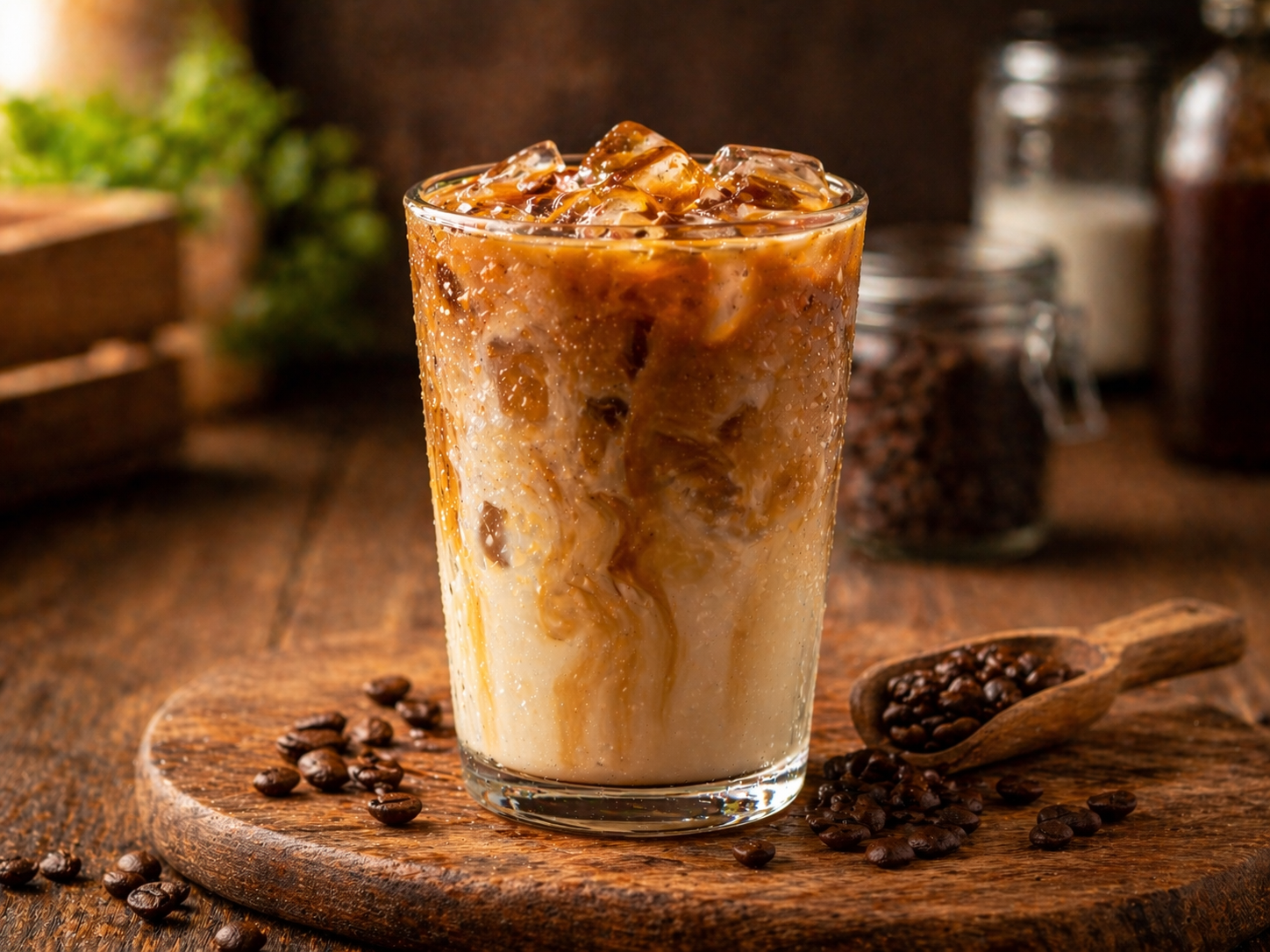 Iced Coffee - Cold brew with ice cream